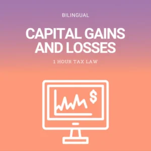 Bilingual Capital Gains and Losses