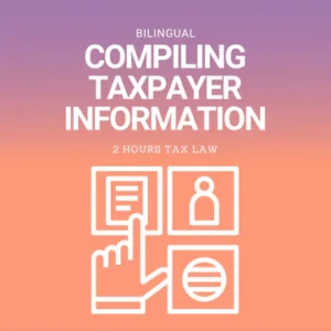 Bilingual Compiling Taxpayer Information