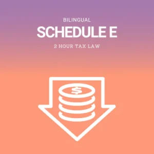 Bilingual Schedule E