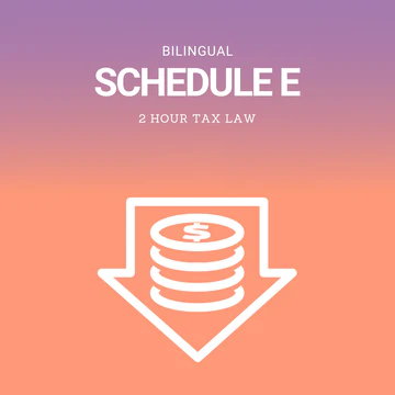Bilingual Schedule E